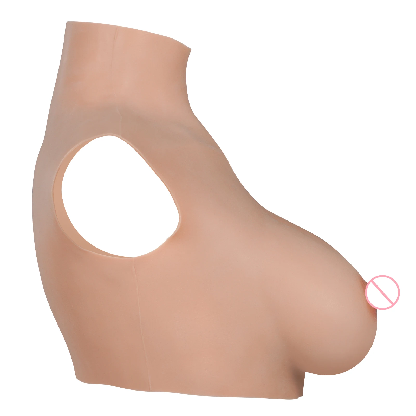 KOOMIHO 2TH GEN Fake Silicone Breast Forms Half Body Huge Boobs B/C/D/E/G Cup Transgender Drag Queen Shemale Crossdress for Men KOOMIHO 2TH GEN Fake Silicone Breast Forms Half Body Huge Boobs B/C/D/E/G Cup Transgender Drag Queen Shemale Crossdress for Men