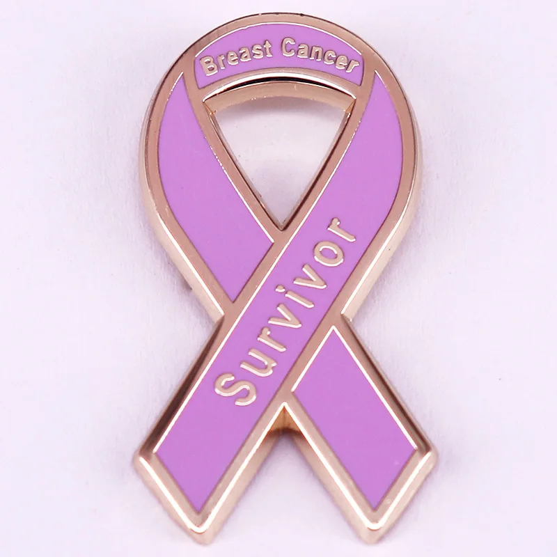 Breast Cancer Survivor Pink Ribbon Enamel Pin Cancer Awareness Brooch Hope Love Faith Fight Breast Cancer Survivor Pink Ribbon Enamel Pin Cancer Awareness Brooch Hope Love Faith Fight